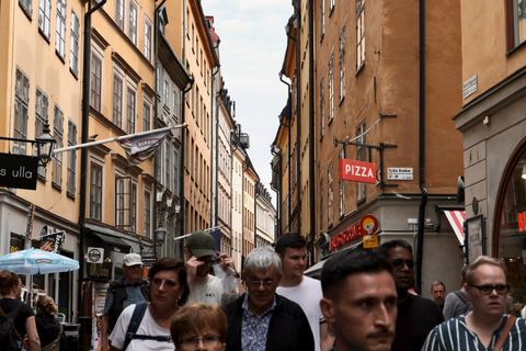 Crowded Street in Gamla Stan